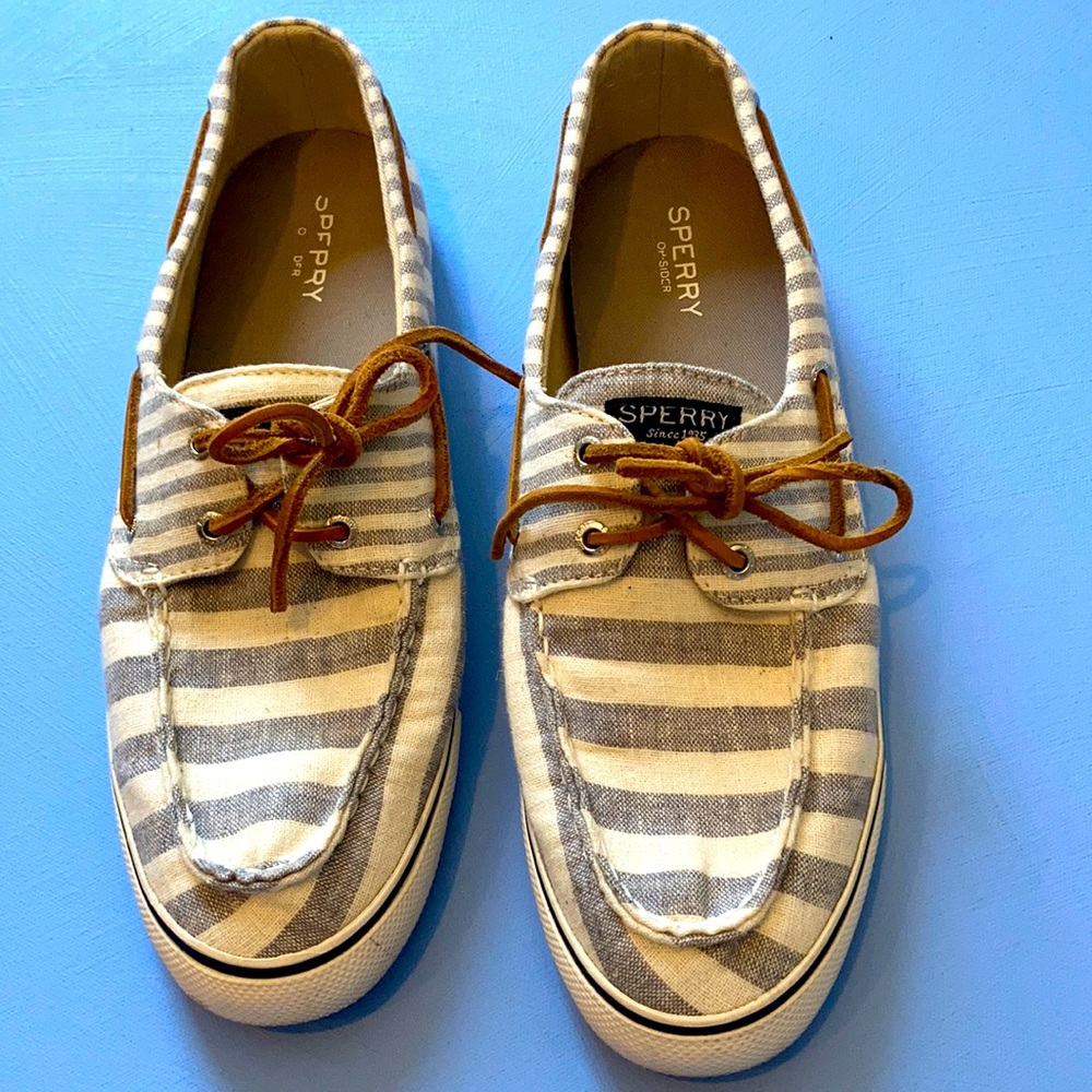 Sperry Bahama Multi Stripe Womens Size 11
